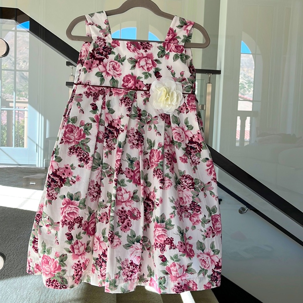 Floral dress girls size 4T
